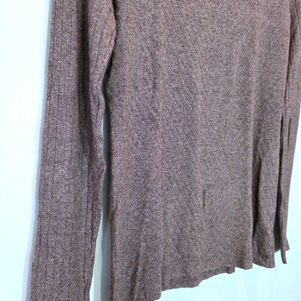 Apt. 9 Brown Turtleneck Sweater Size M - image 2